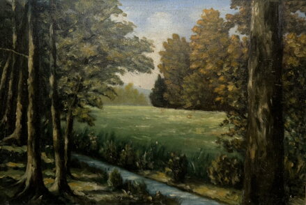 POTOK V LESNÍ KRAJINĚ - SIGNOVÁN