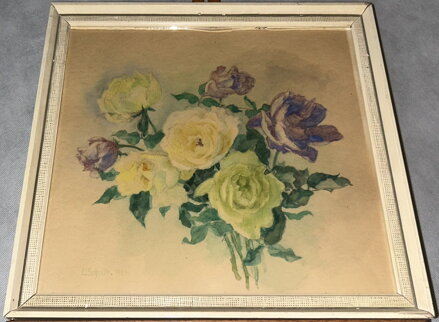 ŽLUTÉ A MODRÉ RŮŽE - SIGNOVÁN