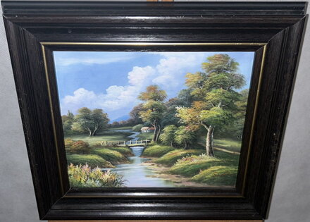 MOSTEK PŘES ŘÍČKU - SIGNOVÁN