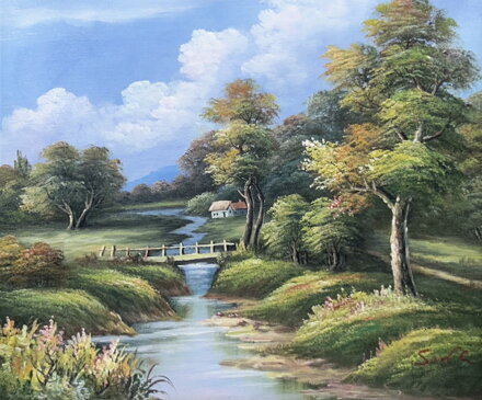 MOSTEK PŘES ŘÍČKU - SIGNOVÁN