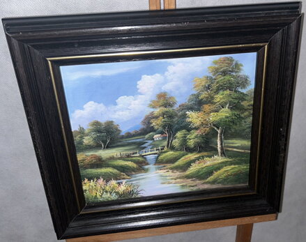 MOSTEK PŘES ŘÍČKU - SIGNOVÁN