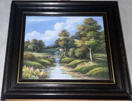 MOSTEK PŘES ŘÍČKU - SIGNOVÁN