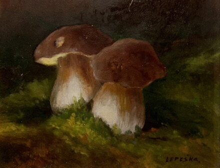 DVA HŘÍBKY V MECHU - LEPEŠKA VOJTĚCH