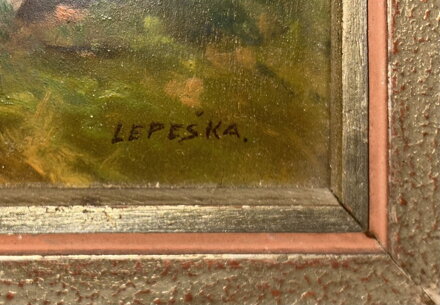 DVA HŘÍBKY V MECHU - LEPEŠKA VOJTĚCH