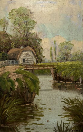 LÁVKA PŘES ŘEKU U CHALOUPKY - KNOTEK O.