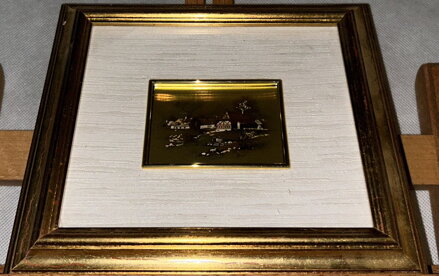 MALEBNÉ CHALOUPKY U VODY - NEZNÁMÝ AUTOR