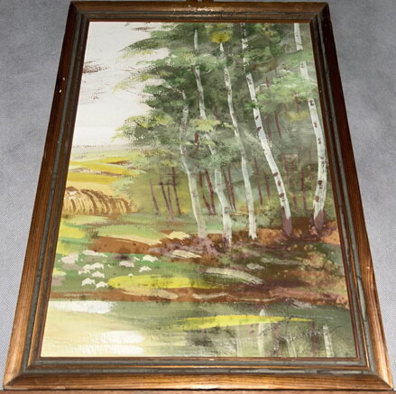 BRÍZY NA OKRAJI LESA - SIGNOVÁN