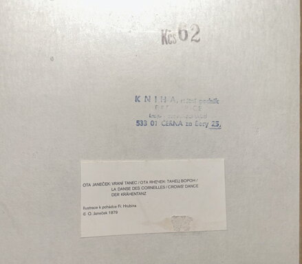 PTAČÍ TANEC -  JANEČEK OTA - REPRODUKCE