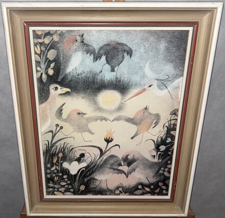 PTAČÍ DEN - JANEČEK OTA - REPRODUKCE