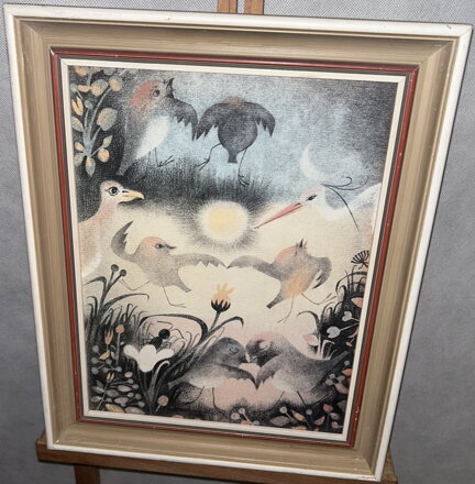 PTAČÍ DEN - JANEČEK OTA - REPRODUKCE