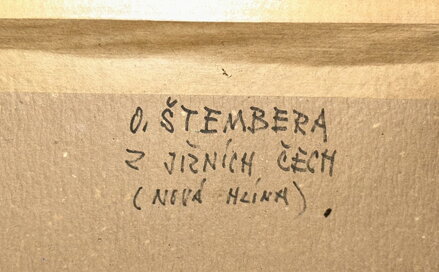 Z JIŽNÍCH ČECH (NOVÁ HLÍNA) - ŠTEMBERA OTAKAR
