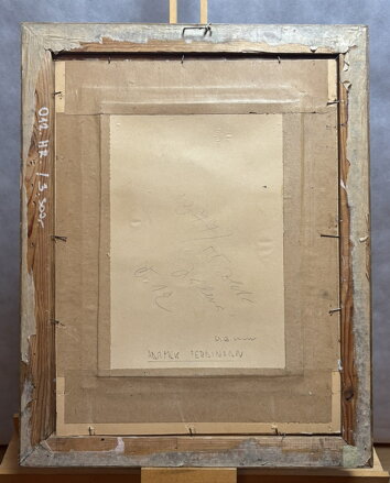 PORTRÉT MATKY S DÍTĚTEM - ADÁMEK FERDINAND