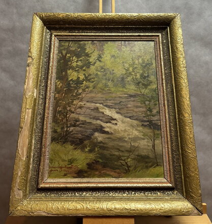 ŘÍČKA V LESE - ADÁMEK FERDINAND