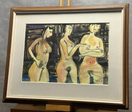 AKT TŘÍ DÍVEK - SIGNOVÁN