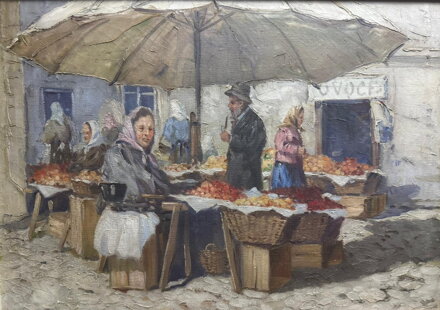 OVOCNÉ TRŽIŠTĚ V PRAZE - AUGUSTA ANTONÍN