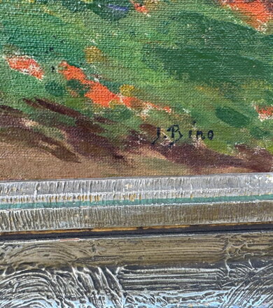 BŘEZOVÝ HÁJEČEK S MAKOVÝM POLEM - BINO JOSEF