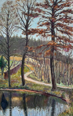 PODZIM U RYBNÍKA - BOHMAN HANUŠ