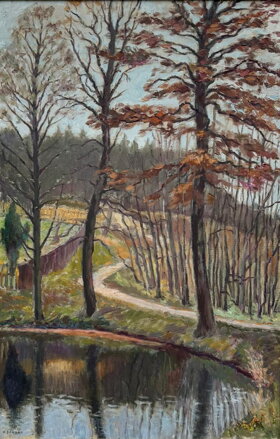 PODZIM U RYBNÍKA - BOHMAN HANUŠ