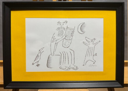 HRA NA HARFU PŘI MĚSÍČKU - BORN ADOLF