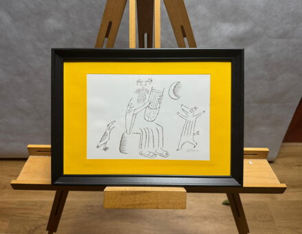 HRA NA HARFU PŘI MĚSÍČKU - BORN ADOLF