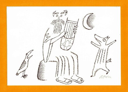 HRA NA HARFU PŘI MĚSÍČKU - BORN ADOLF