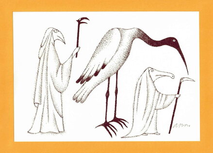 PTAČÍ PRŮVOD - BORN ADOLF