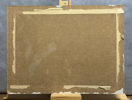 BŘÍZY U RYBNÍKA POD HORAMI - NEZNÁMÝ AUTOR