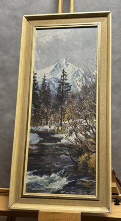 BELANSKÉ TATRY ŽDIARSKÁ VIDLA POHLAD ZO ŽDIARU - ČAPLOVIČ PAVOL PAVEL