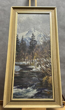 BELANSKÉ TATRY ŽDIARSKÁ VIDLA POHLAD ZO ŽDIARU - ČAPLOVIČ PAVOL PAVEL