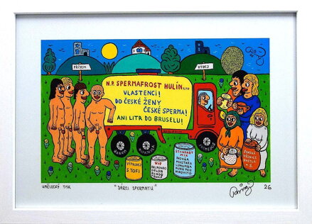 DÁRCI SPERMATU - ČECH RINGO FRANTIŠEK