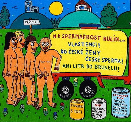 DÁRCI SPERMATU - ČECH RINGO FRANTIŠEK