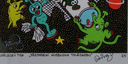 PŘEPADENÍ HUBBLOVA TELESKOPU - ČECH RINGO FRANTIŠEK