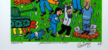 ZÁTAH LIDOVÝCH MILICÍ NA AJŤÁKY - ČECH RINGO FRANTIŠEK