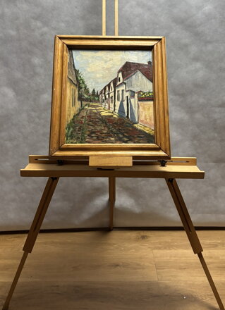 SLUNCEM ZALITÁ ULIČKA - ČERMÁK