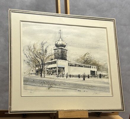 PRAHA MÁNES A ŠÍTKOVSKÁ VODÁRENSKÁ VĚŽ - CHUDOMEL JAROSLAV