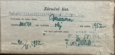 POSÁZAVÍ - DIBLÍK FRANTIŠEK XAVER