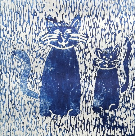 DVĚ KOČKY - SIGNOVÁN