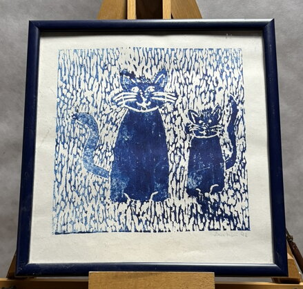 DVĚ KOČKY - SIGNOVÁN