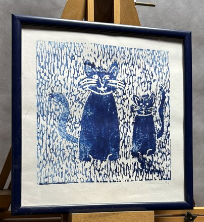 DVĚ KOČKY - SIGNOVÁN