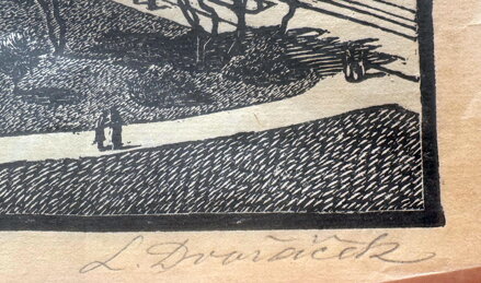 POHLED NA BRNO - DVOŘÁČEK LUDVÍK MARIA IGNÁC