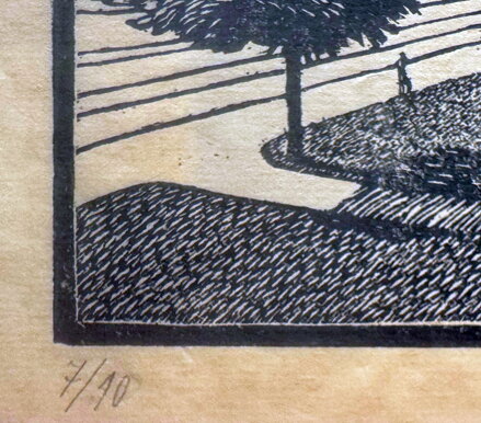 POHLED NA BRNO - DVOŘÁČEK LUDVÍK MARIA IGNÁC