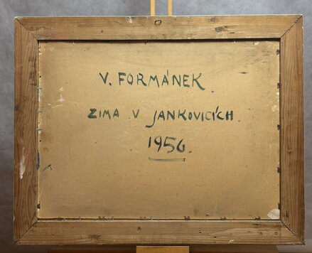 ZIMA V JANKOVICÍCH - FORMÁNEK VÁCLAV