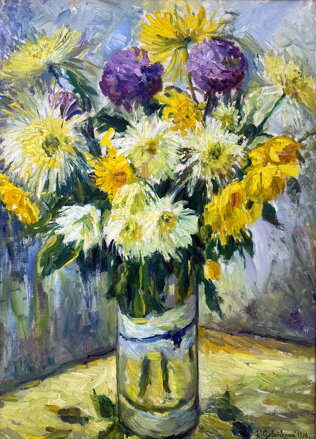 CHRYZANTÉMY - GAŤAŘÍKOVÁ KAROLINA