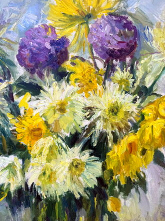 CHRYZANTÉMY - GAŤAŘÍKOVÁ KAROLINA