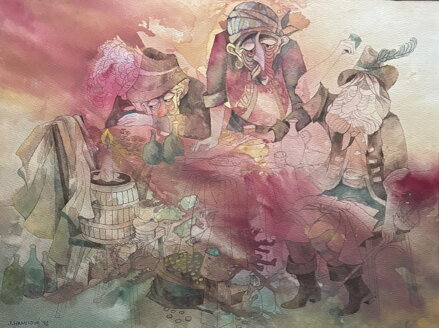 KRÁL JELENEM - LOUPEŽNÍCI - HANICOVÁ CHOTĚNOVSKÁ JITKA