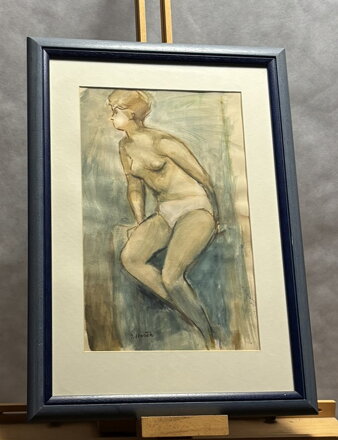 AKT SEDÍCÍ DÍVKY - HAŠEK JOSEF