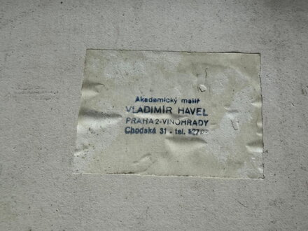 SEČSKÁ PŘEHRADA - HAVEL VLADIMÍR