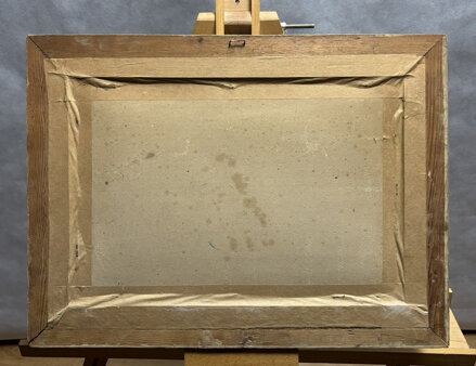 VES S KOSTELÍKEM V KRAJINĚ - HLADÍK