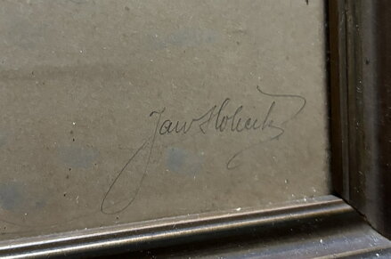 PRAHA MALOSTRANSKÁ MOSTECKÁ VĚŽ V ZIMĚ - HOLEČEK JAN