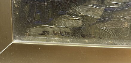 PRAHA VLTAVA - BRANICKÉ NÁBŘEŽÍ - HUDEČEK STANISLAV